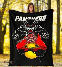 Panthers Premium Blanket Special Map