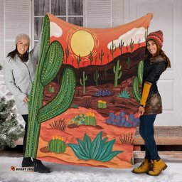 Australia Travelling Blanket - Australian Desert Blanket