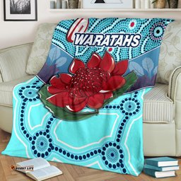 New South Wales Rugby Union Premium Blanket Indigenous NSW Waratahs
