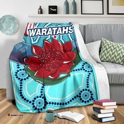 New South Wales Rugby Union Premium Blanket Indigenous NSW Waratahs