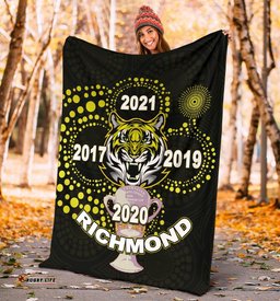richmond premier premium blanket legendary tigers indigenous