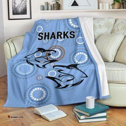 cronulla premium blanket sharks unique indigenous