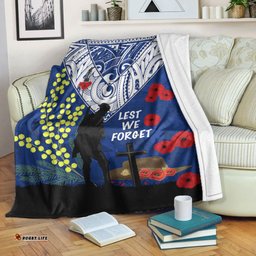 vibehoodie blanket new zealand soldier premium blanket