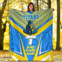 vibe hoodie premium blanket gold coast titans naidoc 2022 sporty style premium blanket