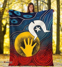 Aboriginal Premium Blanket Aboriginal and Torres Strait Islanders Flag