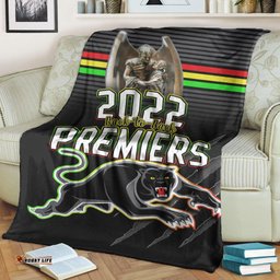 panthers proud premium blanket back to back premiers 2022 version 01 black