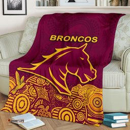 brisbane premium blanket broncos indigenous