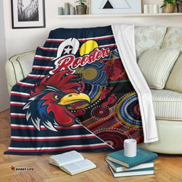 Custom Personalised Australia Roosters NAIDOC Week Premium Blanket Sport Style