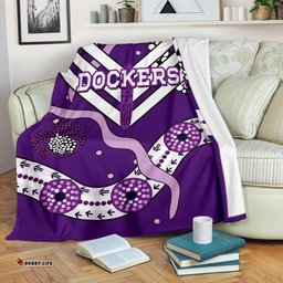 Dockers Premium Blanket Indigenous Fremantle Freo