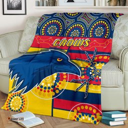 adelaide premium blanket indigenous crows