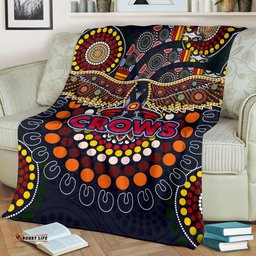 adelaide premium blanket indigenous crows