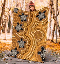 Aboriginal Premium Indigenous Turtle Gold Version