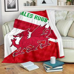 Wales Rugby Premium Blanket Sporty Style