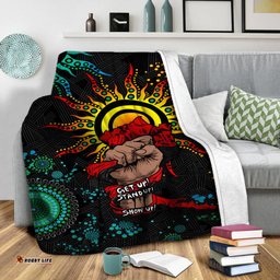 naidoc week 2022 aboriginal art unique blanket