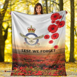 vibehoodie blanket anzac day australian air force premium blanket