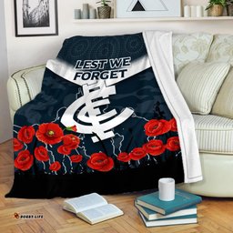 Blues ANZAC Day Blanket Indigenous Art