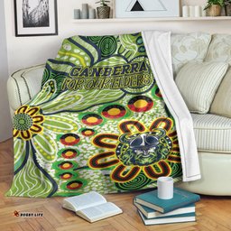 Canberra Raiders Naidoc Blanket - Custom For Our Elders Blanket