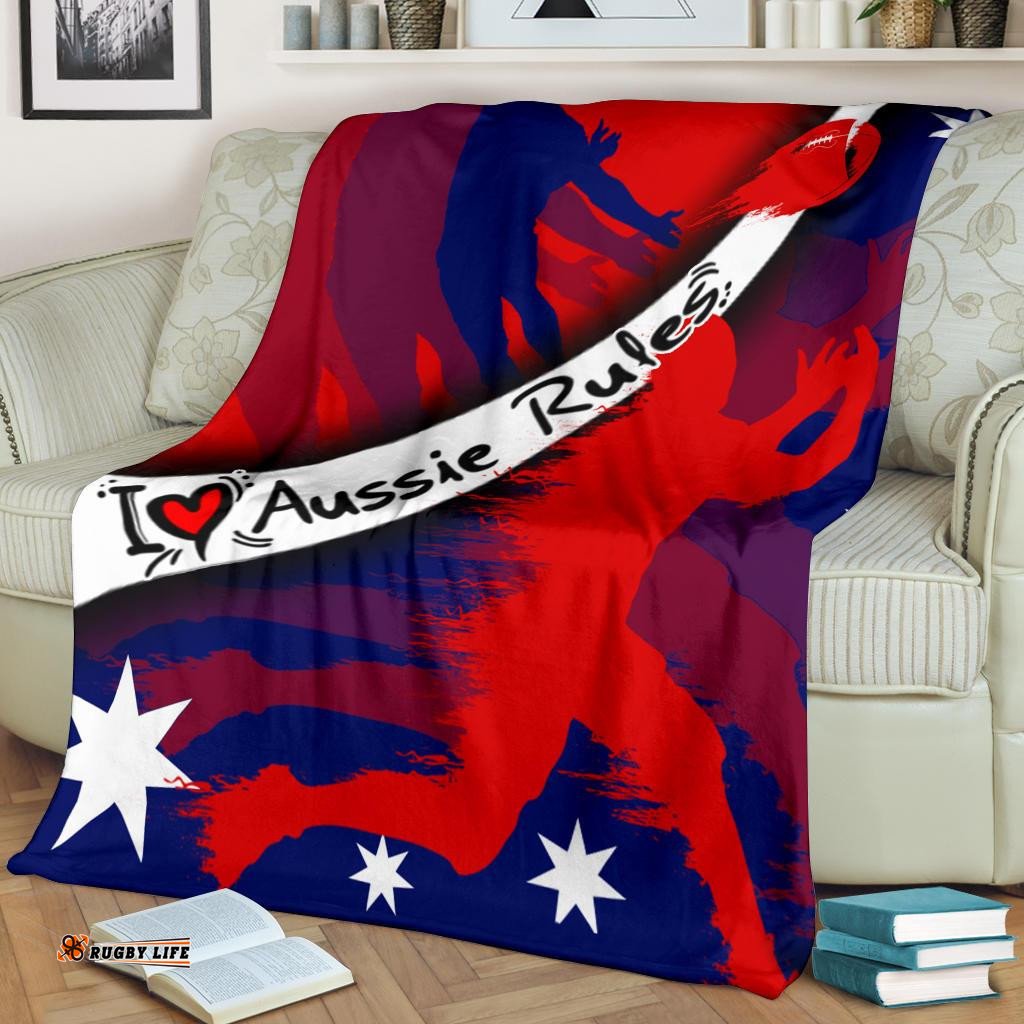 Premium Blanket Australian Rules Football