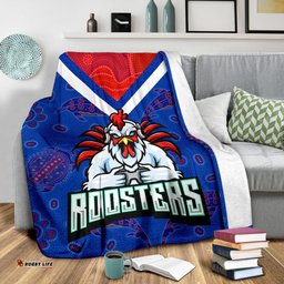 Sydney Roosters Indigenous Premium Blanket Prairie Style No.1