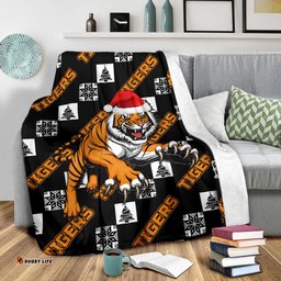 Wests Christmas Premium Blanket Tigers Fancy