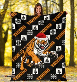 Wests Christmas Premium Blanket Tigers Fancy