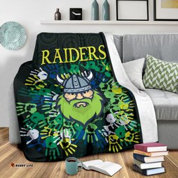 canberra premium blanket raiders viking simple indigenous
