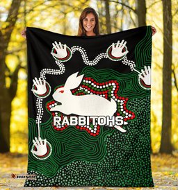 Rabbitohs Premium Blanket Aboriginal 2