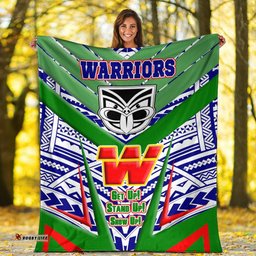 vibe hoodie premium blanket new zealand warriors naidoc 2022 sporty style premium blanket