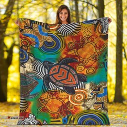 Turtle Premium Blanket Aboriginal No.3