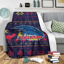 Adelaide Crows Blanket Christmas Ugly Style