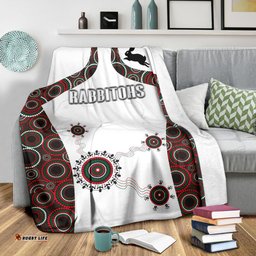 South Sydney Premium Blanket Indigenous Rabbitohs