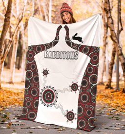 South Sydney Premium Blanket Indigenous Rabbitohs