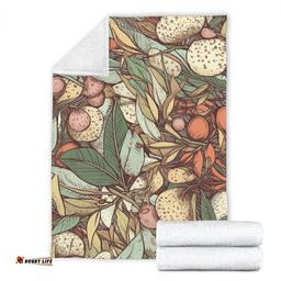 Australia Gumtree Blanket - Australian Native Plants Blanket