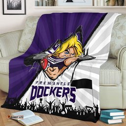 Amazing Aussie Fremantle Breaking Through Fan Design Blanket