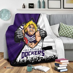 Amazing Aussie Fremantle Breaking Through Fan Design Blanket