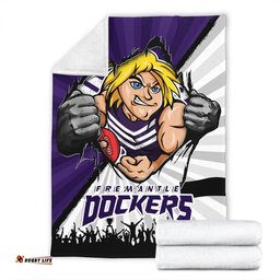 Amazing Aussie Fremantle Breaking Through Fan Design Blanket