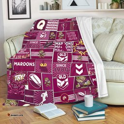 Cane Toads Premium Blanket - Team Of Us Die Hard Fan Supporters Comic Style