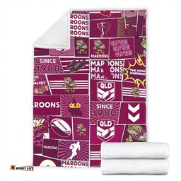 Cane Toads Premium Blanket - Team Of Us Die Hard Fan Supporters Comic Style