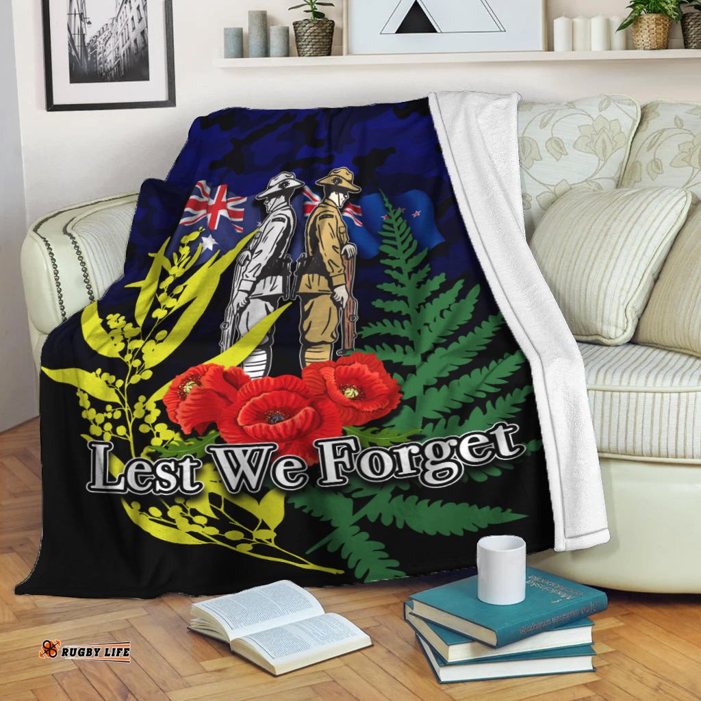 ANZAC Day Premium Blanket Army Patterns