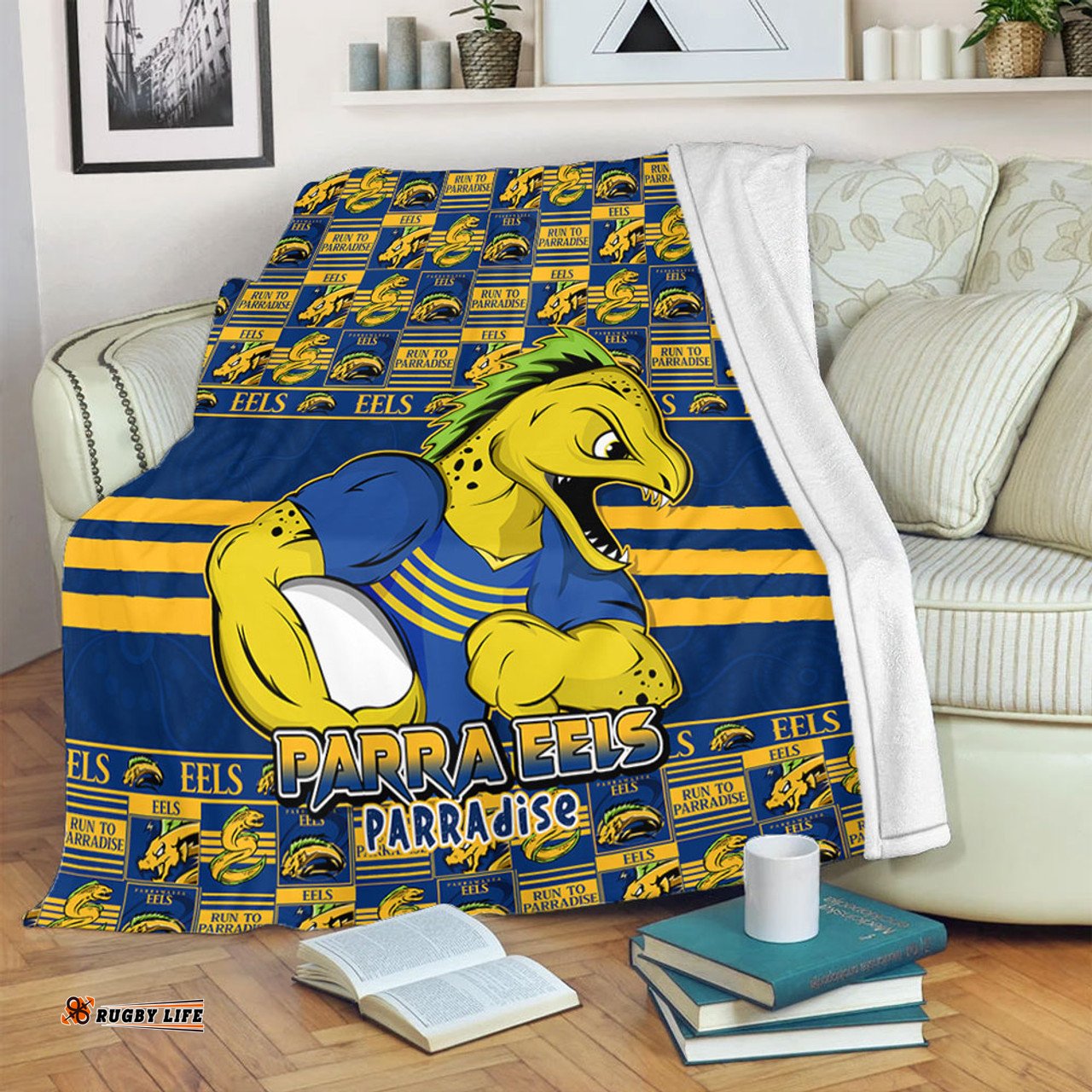 Amazing Aussie Parramatta Eels Champion���s Pride Comic Style Blanket