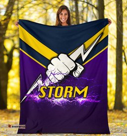 Melbourne Premium Blanket Thunder