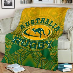 Amazing Aussie Australia Aboriginal Inspired Australia and Coat Of Arms Ver02 Blanket