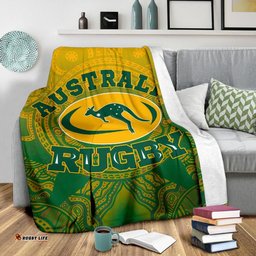 Amazing Aussie Australia Aboriginal Inspired Australia and Coat Of Arms Ver02 Blanket