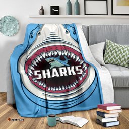 sharks rugby premium blanket cronulla sutherland