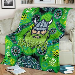 canberra premium blanket raiders viking indigenous