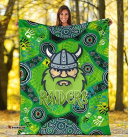 canberra premium blanket raiders viking indigenous