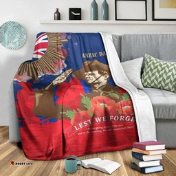 Amazing Aussie Australia Aanzac Australia Remember Them Blanket