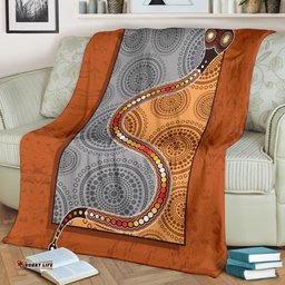 Premium Blanket Indigenous Snake
