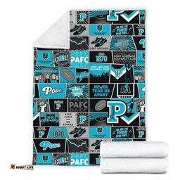 Amazing Aussie Port Adelaide Legacy Of The Pride Comic Style Blanket