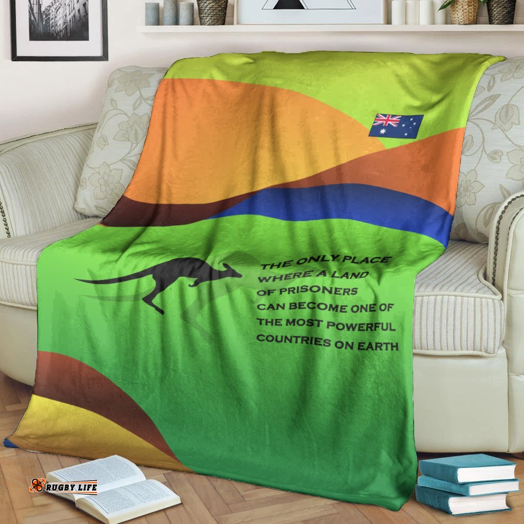 Premium Blanket National Color of Australia